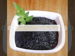 Potassium Humate Flakes Shiny 100% Water-Solubility Fertilizer Super Fulvic Acid